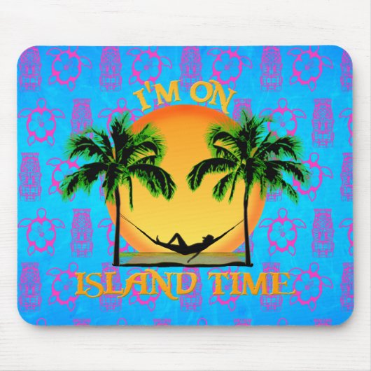 Insel-Zeit Mousepad (Vorne)