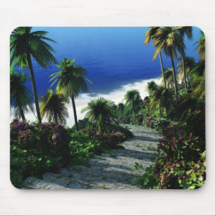 Insel-Zeit Mousepad