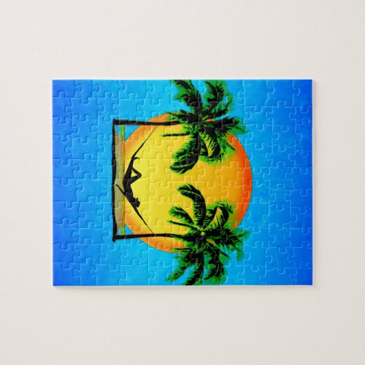 Insel-Zeit Puzzle (Horizontal)