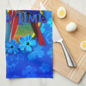 Insel-Zeit-Sonnenuntergang Handtuch (Viertel Falte)