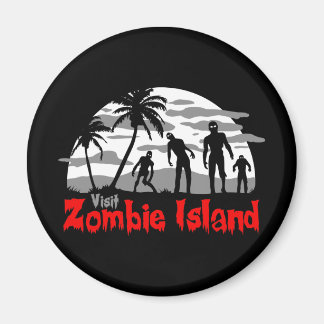Insel Zombie Magnet