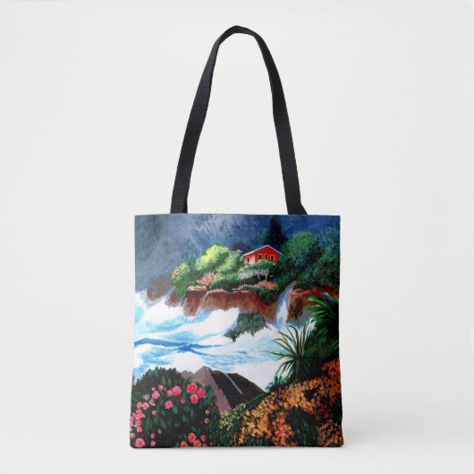 Insel Zuhause mit Crashsurf Tote Bag Tasche (Vorderseite)