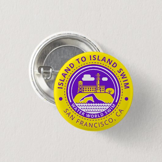 Insel zum Insel-Schwimmenknopf Button (Vorne & Hinten)