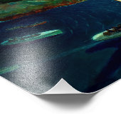 Inselbeerdigung, 1939 von Newell Convers Wyeth Fotodruck (Ecke)