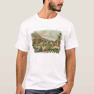 Inselbewohner und Monumente von Osterinsel T-Shirt