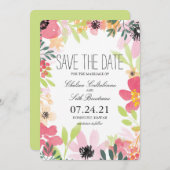 Inselblütengarten | SAVE THE DATE (Vorne/Hinten)