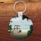 Inselboot der Malediven Schlüsselanhänger (Vorderseite)