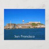Inselbucht Alcatraz Postkarte (Vorderseite)