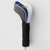 Inselflagge Golf Head Cover Headcover (angewinkelt)
