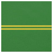 Inselgrün, goldgestreiftes Design Stoff (Nahaufnahme)