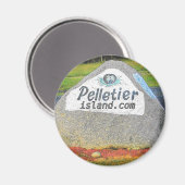 Insellogenmagnet Magnet (Vorderseite/Rückseite)