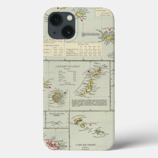 Inseln, Atlantik Case-Mate iPhone Hülle (Rückseite)