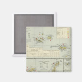 Inseln, Atlantik Magnet (Vorderseite/Rückseite)