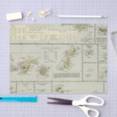 Inseln, Atlantik Seidenpapier (Handwerk)