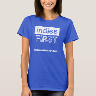 Inseln blauer T - Shirt zuerst -, Frauen