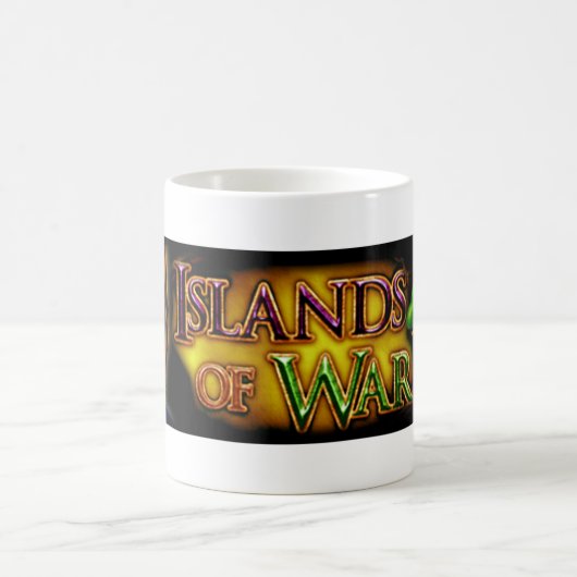 Inseln der Kriegs-Schale Kaffeetasse (Mittel)