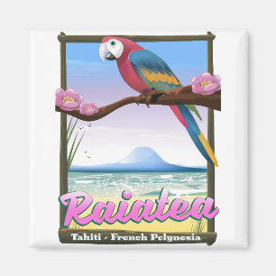Inseln der Raiatea Society, Tahiti, Französisch-Po Magnet