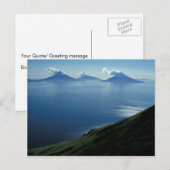 Inseln der vier Berge Postkarte (Vorne/Hinten)