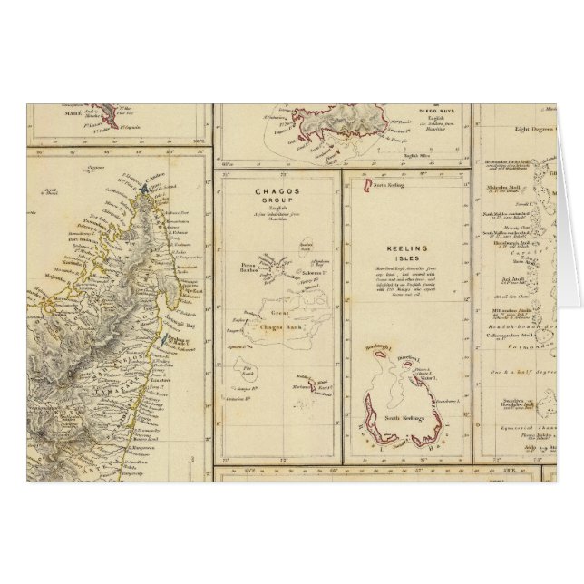 Inseln des Indischen Ozeans (Vorderseite (Horizontal))