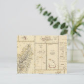 Inseln des Indischen Ozeans Postkarte (Stehend Vorderseite)