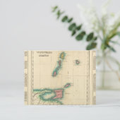 Inseln des Windes Postkarte (Stehend Vorderseite)