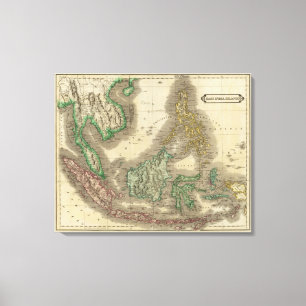 Inseln E Indien Leinwanddruck