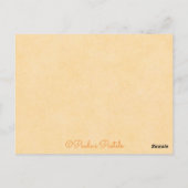 Inseln Freude~Scripture~Print Postkarte (Rückseite)