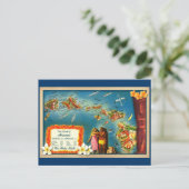 Inseln Hawaii Postkarte (Stehend Vorderseite)