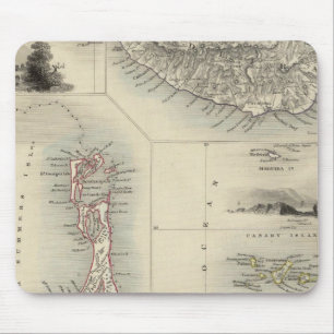 Inseln im Atlantik Mousepad