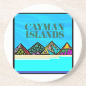 Inseln Liebe Kaimans Getränkeuntersetzer (Vorne)