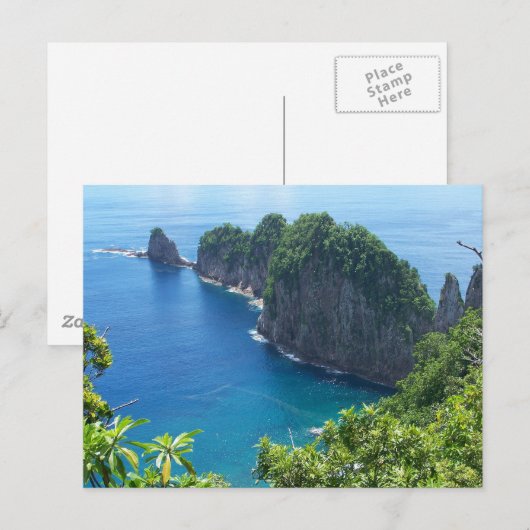 Inseln Pola Postkarte (Vorne/Hinten)