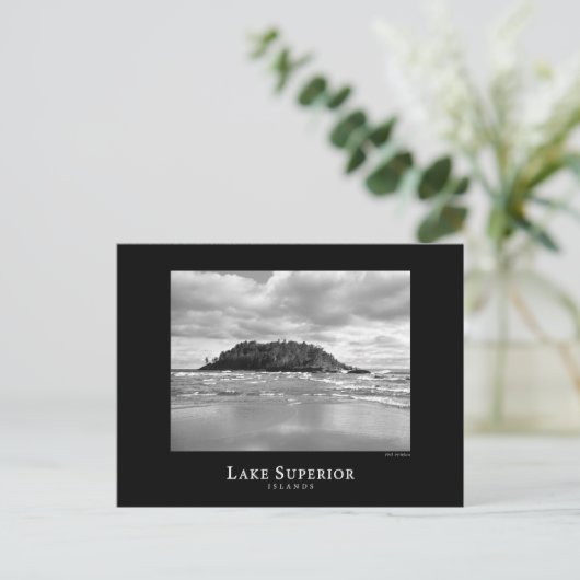 Inseln Postkarte (Stehend Vorderseite)