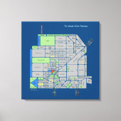 Inseln SF, 2'x2' gespannte Leinwand (Vorderseite)