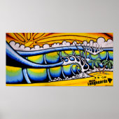 Inseln Surf Poster (Vorne)