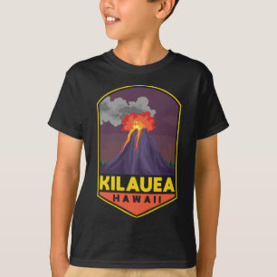 Inseln Vintage-Souvenir Kilauea Hawaii Vulkan T-Shirt