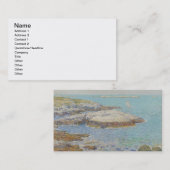 Inseln von Massen, 1899 (Öl auf Leinwand) Visitenkarte (Vorne/Hinten)