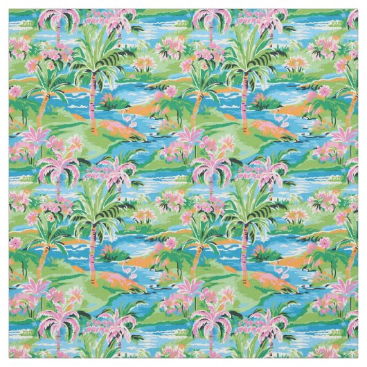 Inselparadies Stoff (Muster)