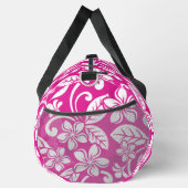 INSELPLUMERIA-MUSTER IN HOT PINK DUFFLE BAG (Rechts)