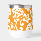 INSELPLUMERIA-MUSTER IN ORANGE (Rechts)