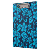 INSELPLUMERIE (BLAU x 2) Klemmbrett (Links)