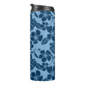 INSELPLUMERIE (BLAU x 2) Thermosbecher (Nach rechts gedreht)