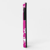 INSELPLUMERIE (HOT PINK) Case-Mate iPhone HÜLLE (Hinten/Links)