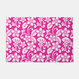 INSELPLUMERIE (HOT PINK) FUßMATTE