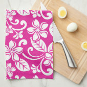 INSELPLUMERIE (HOT PINK) GESCHIRRTUCH (Viertel Falte)