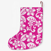 INSELPLUMERIE (HOT PINK) KLEINER WEIHNACHTSSTRUMPF (Rückseite)
