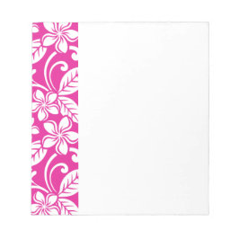 INSELPLUMERIE (HOT PINK) NOTIZBLOCK