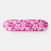 INSELPLUMERIE (HOT PINK) SKATEBOARD (Horizontal)