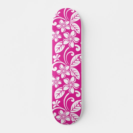 INSELPLUMERIE (HOT PINK) SKATEBOARD (Vorne)