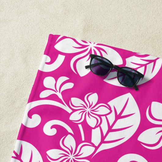 INSELPLUMERIE (HOT PINK) STRANDTUCH (Beispiel)