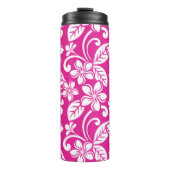 INSELPLUMERIE (HOT PINK) THERMOSBECHER (Vorderseite)